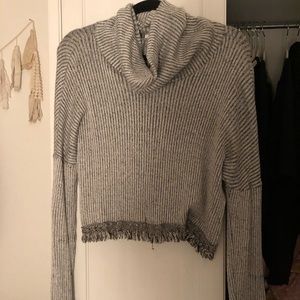Cowl-Neck Sweater